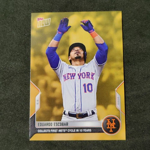 2022 Topps Now NY Mets Road to Opening Day Team set + 3 Gold Bonus cards. - Picture 5 of 6
