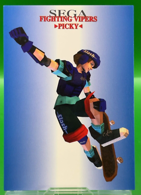 Picky No. 15 Fighting Vipers Card SEGA FREAKS Game trading TCG