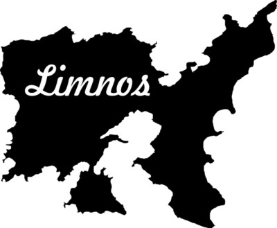2x Auto Aufkleber ''Limnos'' Griechenland 11cm Greece Island 2x Sticker konturg.
