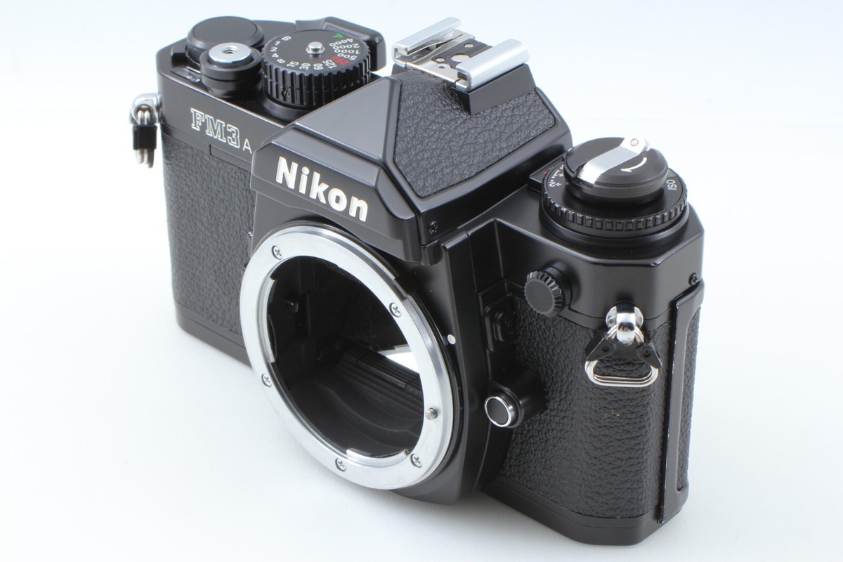 【完動美品】Nikon FM3A ブラックボディ 26万番台 完動美品】Nikon FM3A ブラックボディ 26万番台
