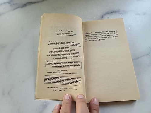 Somewhere Between Life And Death - Lurlene McDaniel (Paperback 1990 - Picture 4 of 10