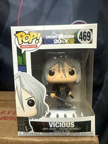 Funko POP! Animation: Cowboy Bebop #469 - Vicious w/ POP! Protector