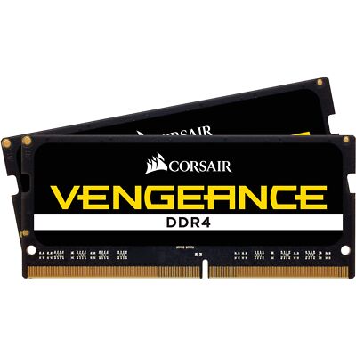 Corsair SO-DIMM 32 GB DDR4-2666 (2x 16 GB) Dual-Kit, Arbeitsspeicher, schwarz