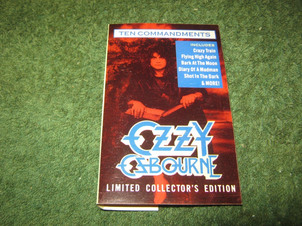 Ozzy Osbourne - Ten Commandments (cassette) x- black sabbath | eBay