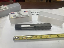 Regal 020413AS, M20 x 2.5, Straight Flute Bottom Tap, 4-FL, HSS, D4, USA Made