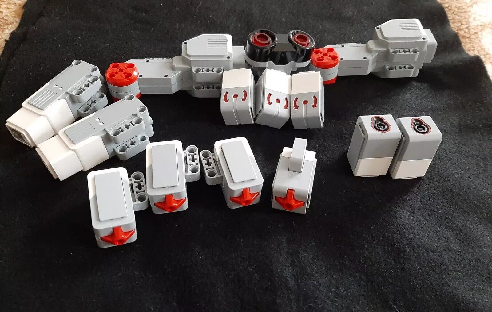 LEGO MINDSTORMS EV3 45544 ACCESSORIES MOTORS SENSORS WITH MANUAL