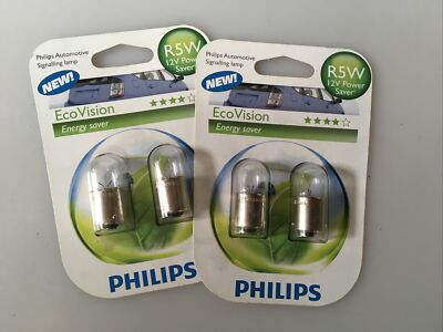 Philips 12821ECOB1 EcoVision EnergySaver R5W Signallampe 2x 2er Blister (B3)