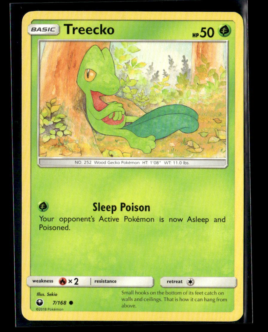 SM - Celestial Storm #7/168 Treecko (7) Pokemon | eBay