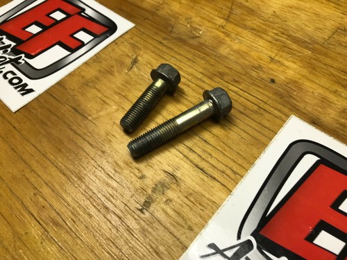 88-91 HONDA CIVIC CRX LOWER ALTERNATOR BRACKET BOLTS D16A6 D15B2 B15B6 - Picture 3 of 3