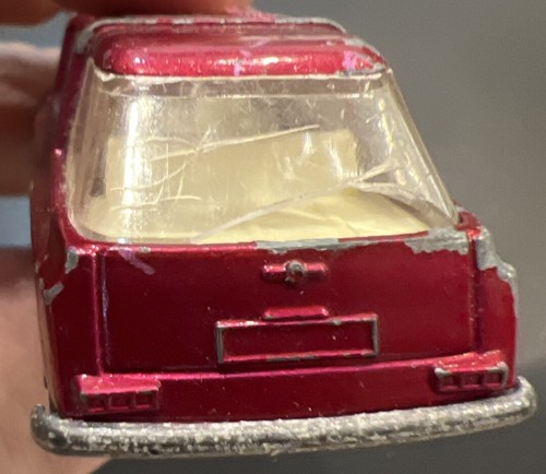 Vintage Matchbox No. 22 Red Rose Freeman Inter-City Commuter Lesney England 1970 - Picture 5 of 7
