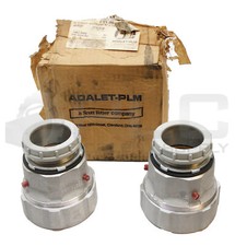 NEW BOX OF 2 ADALET-PLM JAG280-25 ARMORED CABLE CONNECTOR 2.62-2.80  *READ*