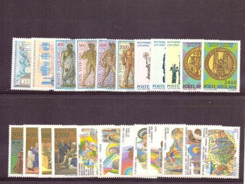 VATICANO ANNATE COMPLETISSIME DAL 1954 AL 2024 GOMMA INTEGRA MNH** - Photo 35/53