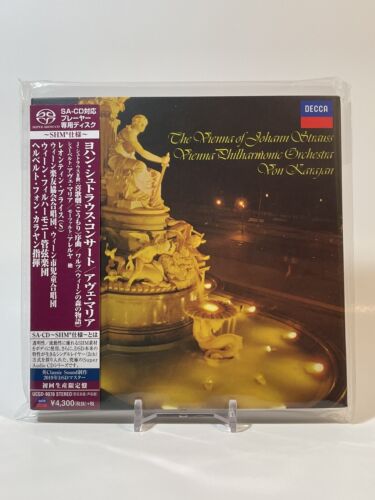 SHM SACD: The Vienna of Johann Strauss Karajan Super Audio CD Single Layer Japan - 第 1/3 張圖片