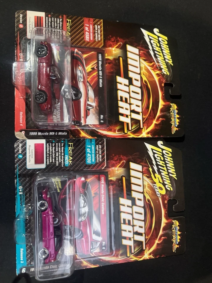 🔥Johnny Lightning Importación Heat And Street Freaks Lote de 5🔥 Foto 3 de 4