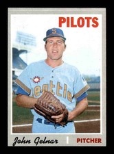 1970 Topps #393 John Gelnar   NM/NM+ X3672947