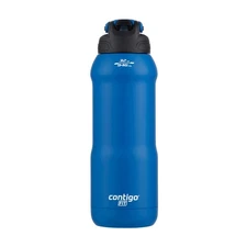 Contigo Fit Stainless Steel AUTOSPOUT Water Bottle with Straw, Amp, 32 fl oz.