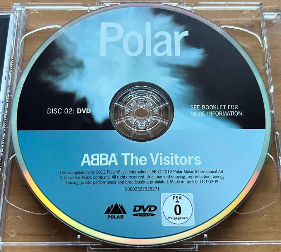 ABBA - THE VISITORS - CD + DVD - Deluxe Edition 2012 - Jewelcase - NEARMINT! - Bild 4 von 4