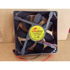 1PC SNOWFAN 12038 YY12038H12B 12V 0.90A 12CM double ball cooling fan