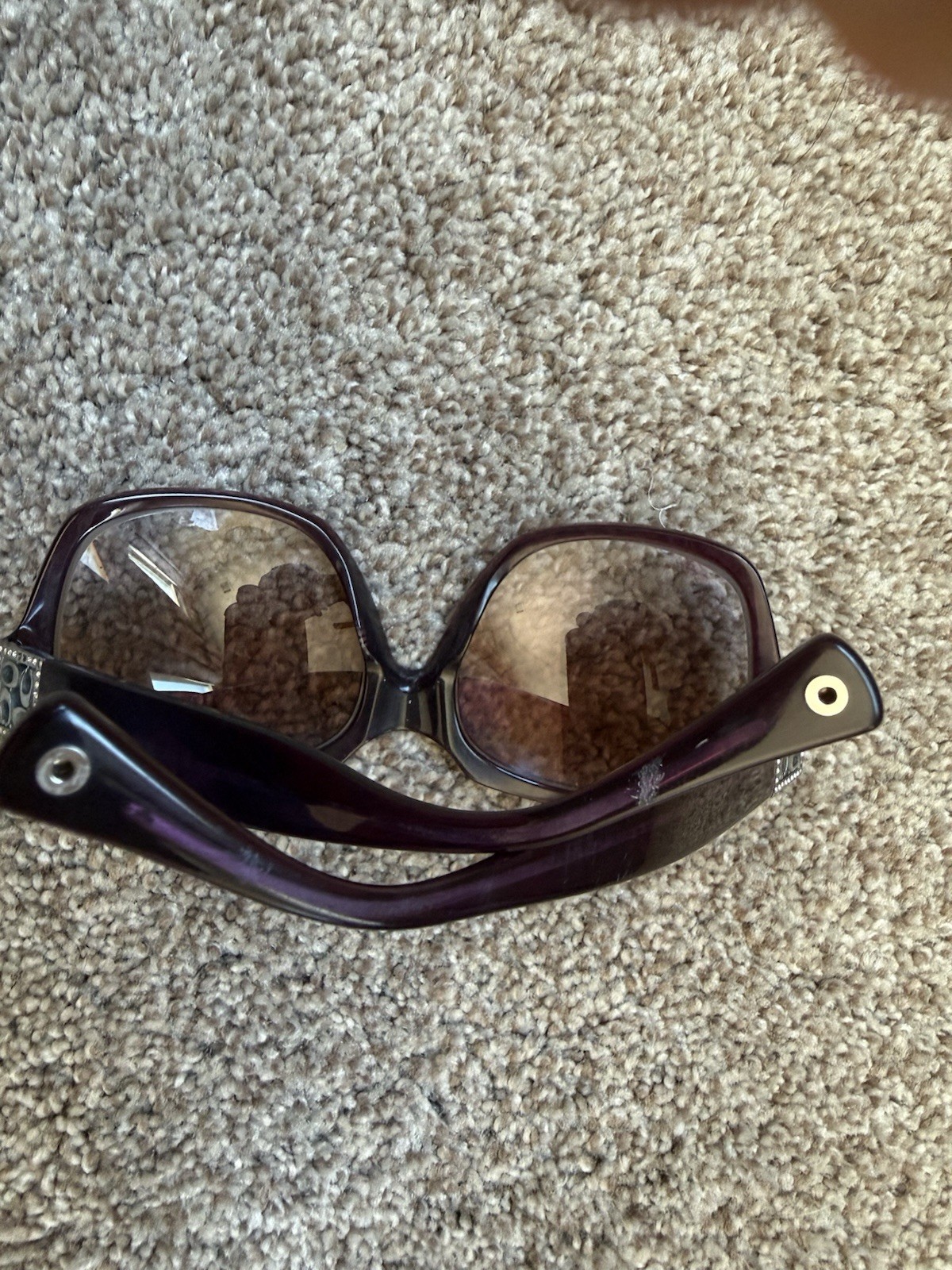 Authentic Coach HC8013B Adele Sunglasses – Purple… - image 8