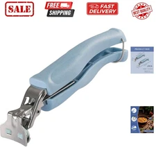 Stainless Steel Anti-Scalding Hot Bowl Dish Plate Gripper Clips Tongs Clamp H...