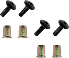 4pcs Tailgate Cover Cap Screw Bolts Compatible With 2007-2014 Sierra Silverad