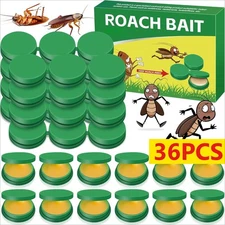 36PCS/Pack Roach Bait - Cockroach Killer Indoor Infestation