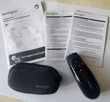 Kensington Expert Wireless Presenter w/ Red Laser Pointer Cursor Control K72426A