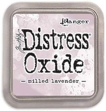 Tim Holtz Distress Oxide Ink Pad Milled Lavender Scrapbooking Stamping Ink