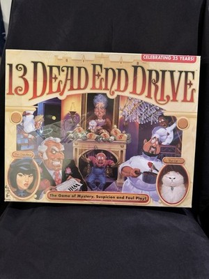 13 Dead End Drive Board Game 25th anniversary edition by WInning Moves games-New