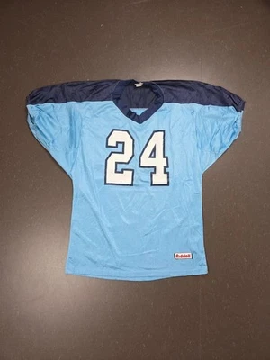 Maillot vintage Riddell Football Américain Bleu Marine Light Usa 90s n°24 - Photo 1/3
