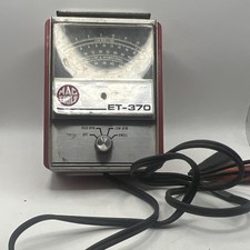 Vintage Mac Tools Et-370 Tach-dwell Meter Automotive Analyzer Metal Case Test Vintage Mac Tools Et-370 Tach-dwell Meter Automotive Analyzer Metal Case Test