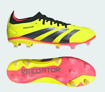 #ad New Adidas Predator PRO FG Soccer Cleats Yellow IG7776 Men’s 7.5 $40.00