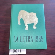 "LA LETRA" 1965 UNIV. OF REDLANDS AN ORIGINAL COLLEGE YEARBOOK  REDLANDS CA.