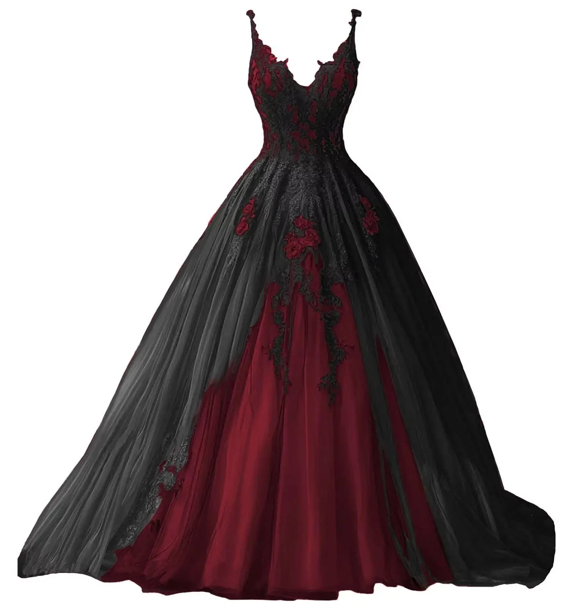 red and black wedding dress products for sale | eBay red and black wedding dress products for sale | eBay