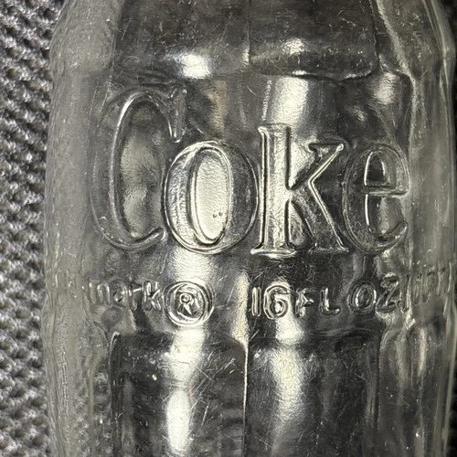 Vintage 1979 Coke Bottle With Cap