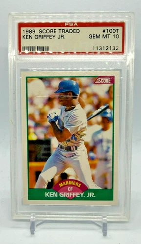 1989 Score Traded Ken Griffey Jr. (RC) PSA 10