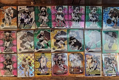 Lot Of 58 Las Vegas Raiders Football Cards Prizms, Inserts, Rookies, Parallels