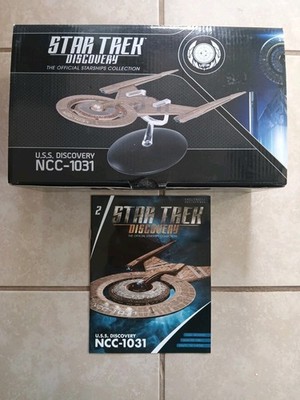 Eaglemoss Star Trek USS Discovery NCC-1031 Starships Collection w/ Booklet NEW