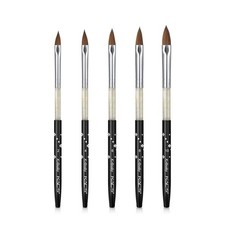 Nail Brush Kolinsky Sable Acrylic Nail Art Brushes UV Nail Painting Pen Brush...