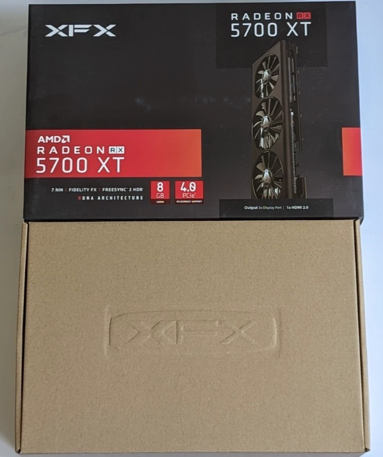 AMD Radeon RX 5700 XT AMD 8 GB Memory Computer Graphics Cards for