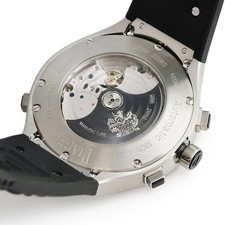 PIAGET Polo 45 Chronograph P10534 G0A34002 Complete serviced Black Bar Dat 2