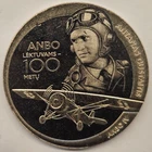 Lithuania 1,50€ euro coin 2025 „ANBO aircraft - 100 years“