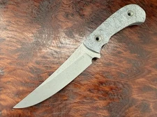 Tendick BRT Bladeworks Cutthroat, 5" 3V Blade, Sculpted Terotuf Handle, Kydex