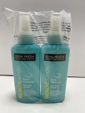 2-pack John Frieda Beach Blonde Sea Waves Sea Salt Spray 5 oz For Beachy Waves