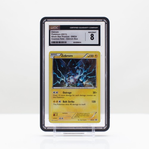 Zekrom graded CGC 8 for sale on eBay