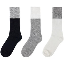 Scared Of Karma  3 Pack  Premium Thermal  Cotton Socks.