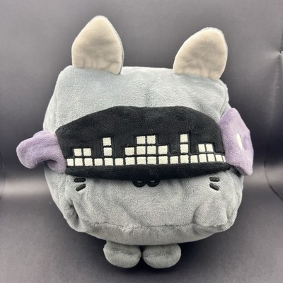 Pet Simulator X Techno Cat with Visor Headphones Stuffed Plush No Code