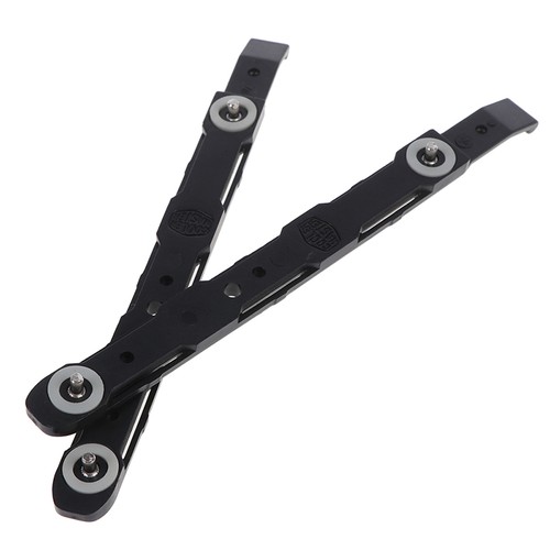 1pair New Black Chassis Hard Drive Mounting Plastic Rails for Cooler MasteR'f8 - Afbeelding 4 van 9
