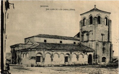 CPA SPANIEN SEGOVIA - San Juan de los Caballeros (304527)