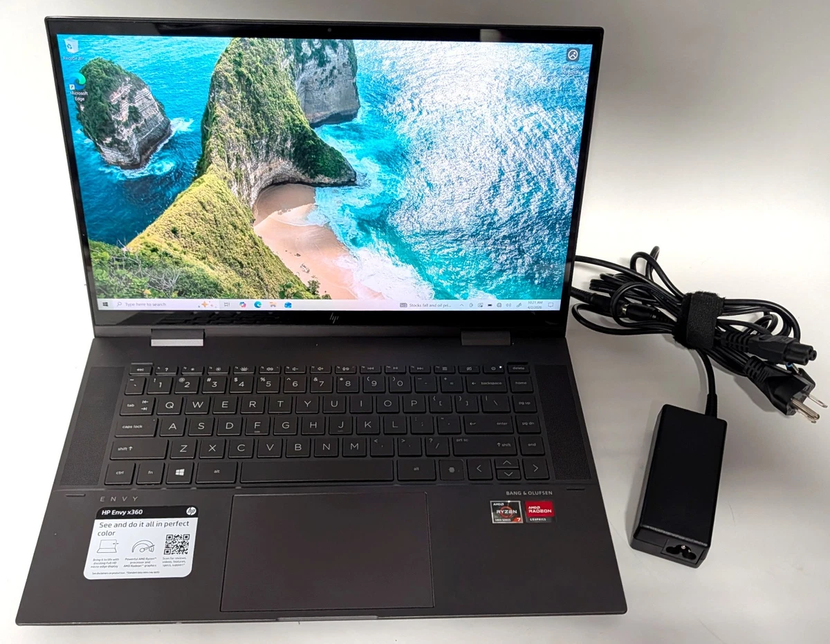HP ENVY x360 16 GB RAM PC Laptops & Netbooks 15-15.9 in Screen for